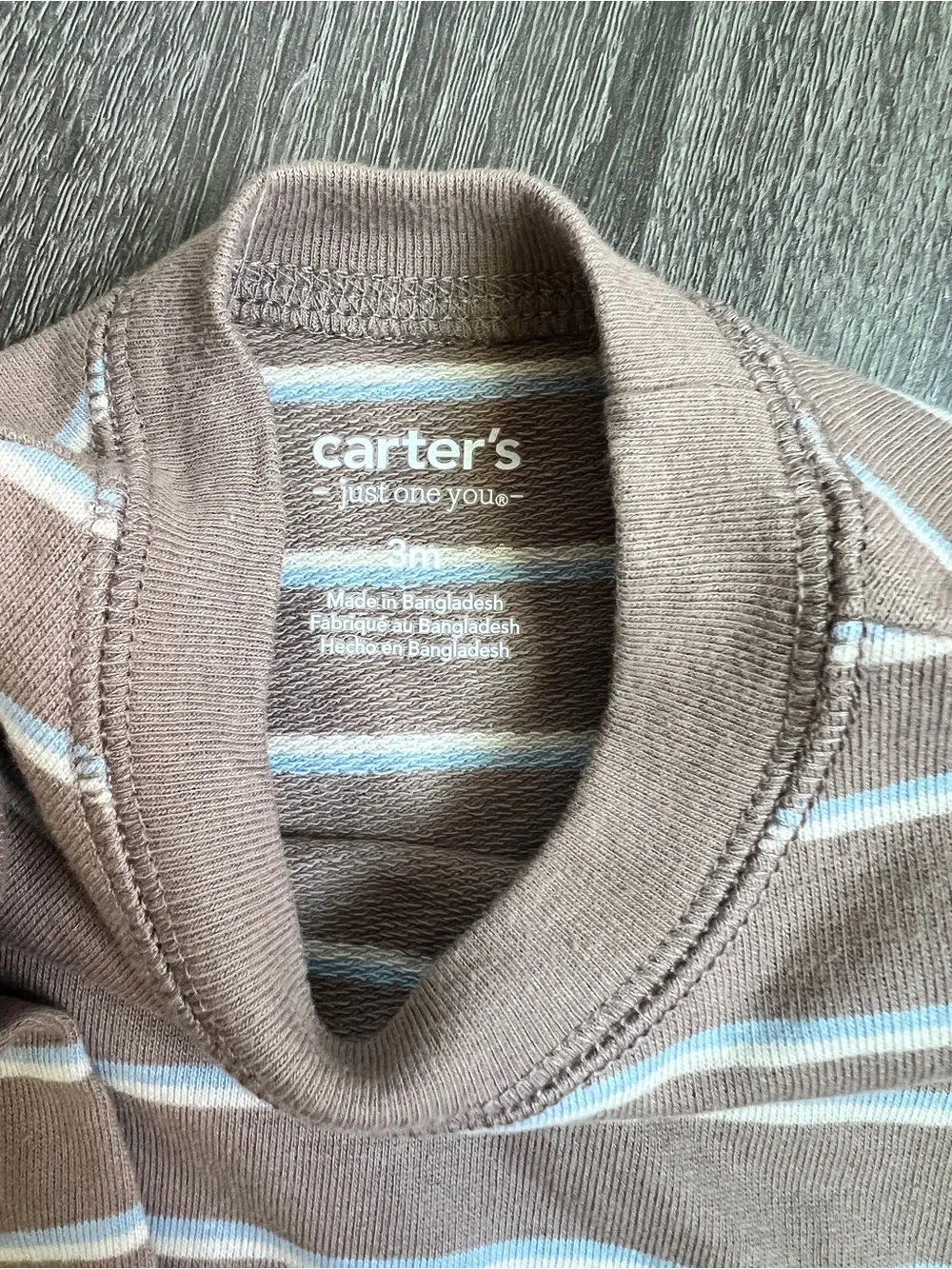 Carter’s Just One You 2-Piece Striped Lounge Set 3M